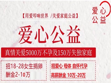 南丹捐卵助孕生子 爱心志愿者招募